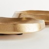Plum & Post Nico Decorative Bowls, Set of 2 - Gold Cast Aluminum - 3 of 4