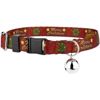 Country Brook Petz® Merry Christmas Cat Collar