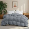 Peace Nest Heavyweight Extra Warmth White Goose Feather Down Fiber Duvet Comforter Insert - 2 of 4