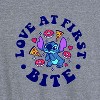 Women's - Lilo and Stitch - Love At First Bite Graphic Racerback Tank - 2 of 4