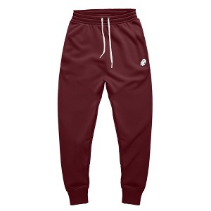 Dalix Ghost Embroidered Fleece Jogger Cuff Sweatpant Sweats Soft Warm Mens - 1 of 4