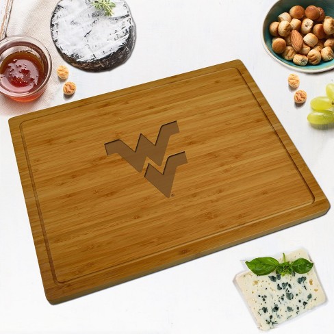 NCAA West Virginia Mountaineers Large Bamboo Cutting, Charcuterie Board - image 1 of 4