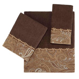 Avanti Linens Bradford 3-Piece Towel Set - 1 of 3