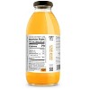 Just Ice Tea Organic Orange Mango Herbal Tea – 16 oz Glass Bottles (12-Pack) – Unsweetened Brewed Tea with Organic Ingredients – No Sugar, Just Tea - 3 of 4