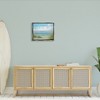 Stupell Industries Sea Shoreline Horizon Scenery Floating Frame Canvas Art, Gray, 21" x 17" - 3 of 4