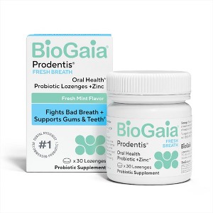 BioGaia Prodentis Fresh Breath | Oral Probiotics + Zinc | Fights