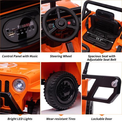 Coche eléctrico Ride On con RC, 12V Coche Ride On Chile | Ubuy
