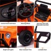 Electric Ride On Car with RC, 12V Kids Ride On Car with Led Lights, Music, Safety Belt, Double Doors, for Kids - 2 of 4