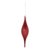 Melrose Ribbed Glass Drop Ornament (Set of 6) - 3 of 3