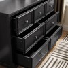 ALEXOUN 7 Drawers Dresser,Farmhouse Dresser Organizer Chest of Drawers Organizers and Storage Clothes Storage Drawers for Living Room,Bedroom - 2 of 4