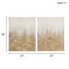 Gulches Heavily Embellished 2-piece Canvas Wall Art Set - 4 of 4
