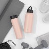 JoyJolt Vacuum Insulated Water Bottle with Flip Lid & Sport Straw Lid - 32 oz Large Hot/Cold Vacuum Insulated Stainless Steel Bottle - 2 of 4