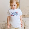 The Juniper Shop Patriotic 1776 Checkered Toddler Short Sleeve Tee - 3 of 4