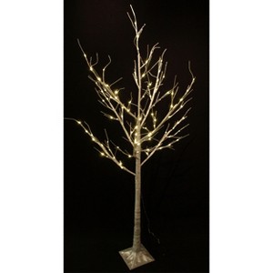Season's Designs Christmas 7Ft Champagne Glitter 120 Led Tree W/ Fl - 1 of 1