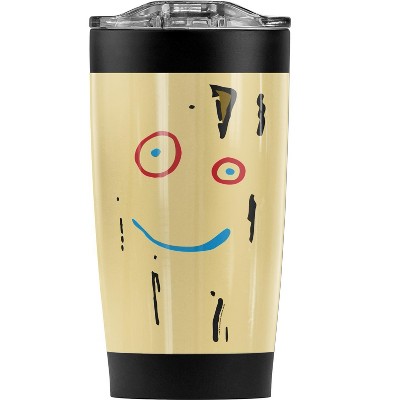 Ed Edd N Eddy Plank Face Steel Tumbler 20oz Coffee Travel Mug