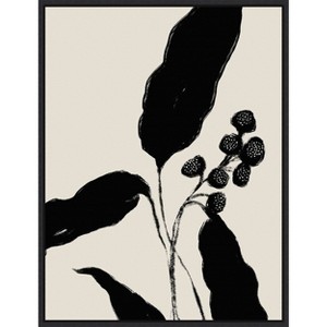 Amanti Art Floral Growth I by Nicholas Holam Canvas Wall Art Print Framed 18 x 24-in. - 1 of 4