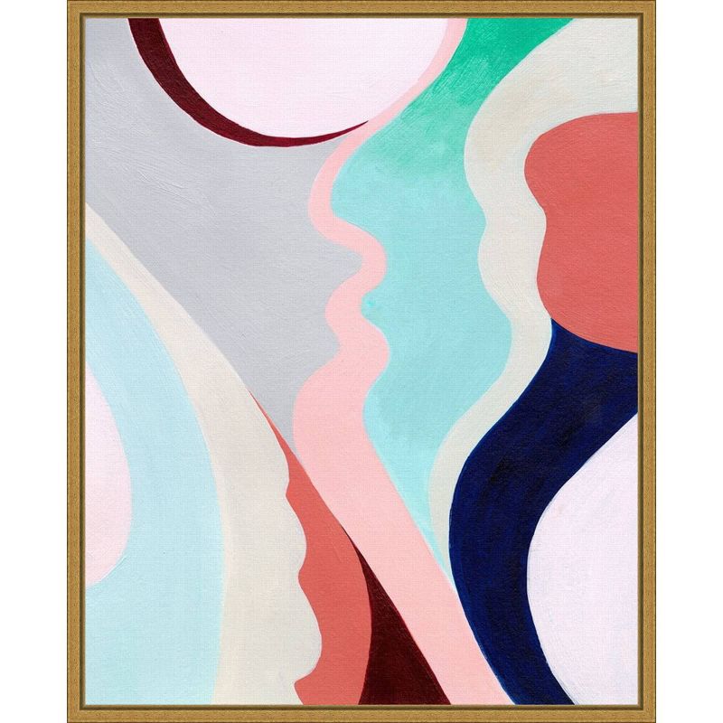 16&#34; x 20&#34; Pastel Highlands I by Grace Popp Framed Canvas Wall Art - Amanti Art, 1 of 10