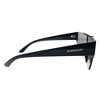 Burberry BE 4291 3001/G Unisex Rectangle Sunglasses Black 38mm - 3 of 3