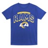 NFL Los Angeles Rams Toddler Boys' Gray 2pk T-Shirt - 3 of 3