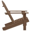 vidaXL Patio Chair Wood Brown - 3 of 4