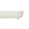 Distressed Ball Footed Vanity Tray White Cast Iron by Foreside Home & Garden - 3 of 4
