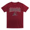 MLB Arizona Diamondbacks Toddler Boys' 2pk Gray T-Shirt - 3 of 3