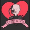 Men's Star Trek: The Next Generation Valentine's Cartoon Borg Picard Heart Resistance Is Futile Sweatshirt - 2 of 4