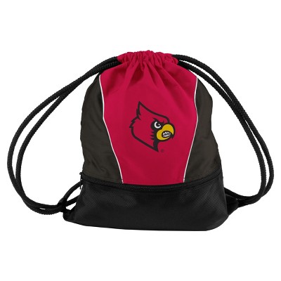 NCAA Louisville Cardinals Logo Brands Sprint Drawstring Bag