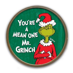 Creative Products The Grinch You're A Mean One 20 x 20 Dr. Seuss Round Framed Print - 1 of 1