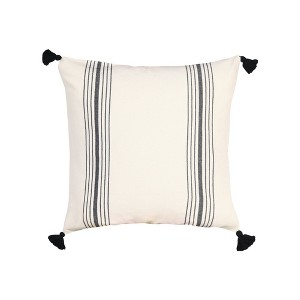 Olive & Linen Allez Throw Pillow Cover SQ - 1 of 4