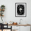Stupell Industries Dead & Breakfast Spooky Skull Framed Print Under Glass Art, Black, 17" x 23" - 3 of 4