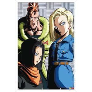 Trends International Dragon Ball Z: Cell Saga - Android Framed Wall Poster Prints - 1 of 4