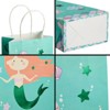 Blue Panda 24 Pack Mermaid Gift Bags With Handles For Party Favors, Kids  Birthday Decorations, 5.3 X 3.2 X 9 In : Target