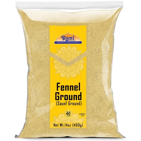 Fennel Ground (Saunf) Powder - 14oz (400g) - Rani Brand Authentic Indian Products - image 1 of 4