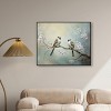 Art Remedy Two birds and a blossom branch II Rustic Chic Farmhouse Wall Art Framed - 2 of 4
