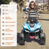 Officially Licensed Mc-Laren Ride on Car, 24V Battery Powered, 4-Wheeler Quad Car Toy ATV for 3-8yrs - 2 of 4