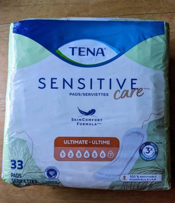 Tena Sensitive Care Ultimate Pads, 33 Count - 33 ea