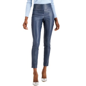 I.N.C International Concepts Womens Faux Leather Casual Leggings - 1 of 1