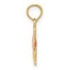 Black Bow Jewelry 14k Two Tone Gold We Love You Nana Pendant, 19mm - 2 of 4