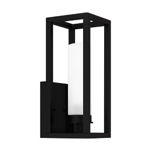 Quoizel Lighting Neville 1 - Light Sconce in  Matte Black - 1 of 3
