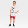 Boys' Snoopy Cool Short Sleeve Graphic T-Shirt - Cream - 4 of 4