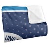 Northwood University Logo Dots Silky Touch Blanket White 50x60 - 3 of 4