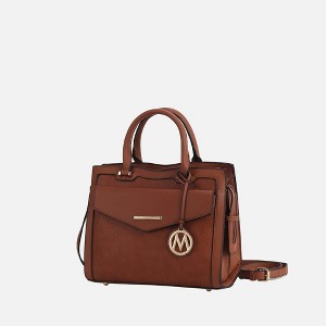 MKF Collection Alyssa Multi-Compartment Satchel Women’s Bag by Mia K - 1 of 4