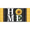 Briarwood Lane Summer Sunflower Home Mini Mat 22x10 Indoor Outdoor For Summer Doormat - 3 of 3