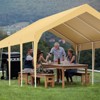 GustoWave 10x20FT Outdoor Large Party Canopy, Portable Outdoor Heavy Duty Carport with Waterproof & UV Protection - 2 of 4