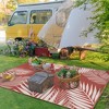 Abynow Geometric Waterproof Outdoor Area Rug - 3 of 4