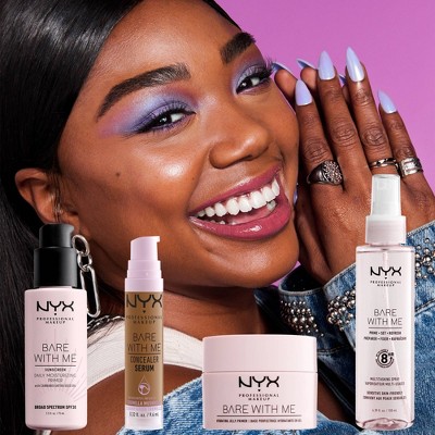Nyx Professional Makeup Bare With Me Prime Set Refresh Spray - 4.39 Fl Oz :  Target
