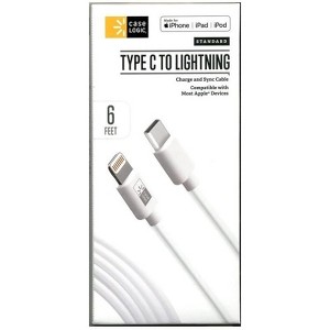 BYTECH 6FT TYPE-C LIGHTING CABLE CLLPCA123WT - 1 of 1