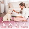 Large Machine Washable Area Rugs 8x10 Modern Ombre Living Room Rugs with Non-Slip Backing, Non-Shedding Gradient Color Accent Rug - 3 of 4