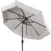Milan Fringe 9Ft Crank Push Button Tilt Umbrella - PAT8008 - Safavieh - 4 of 4
